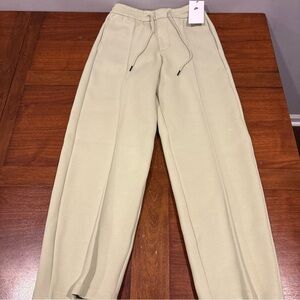 Nike Tech Fleece Open Hem Pants Sweatpants Mens XS FZ7583-371 Green